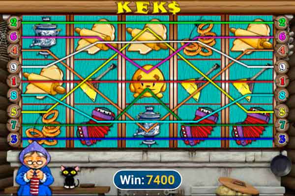 Схема по игровому автомату Keks